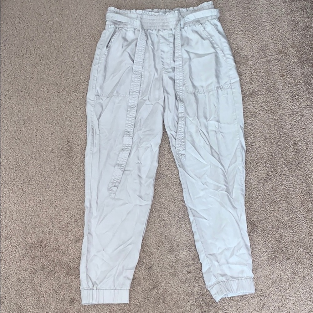 Ruffled Waist Joggers
